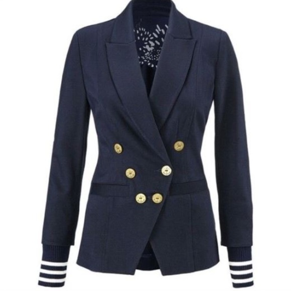 CAbi Jackets & Blazers - CAbi Grand Slam Nautical Blazer